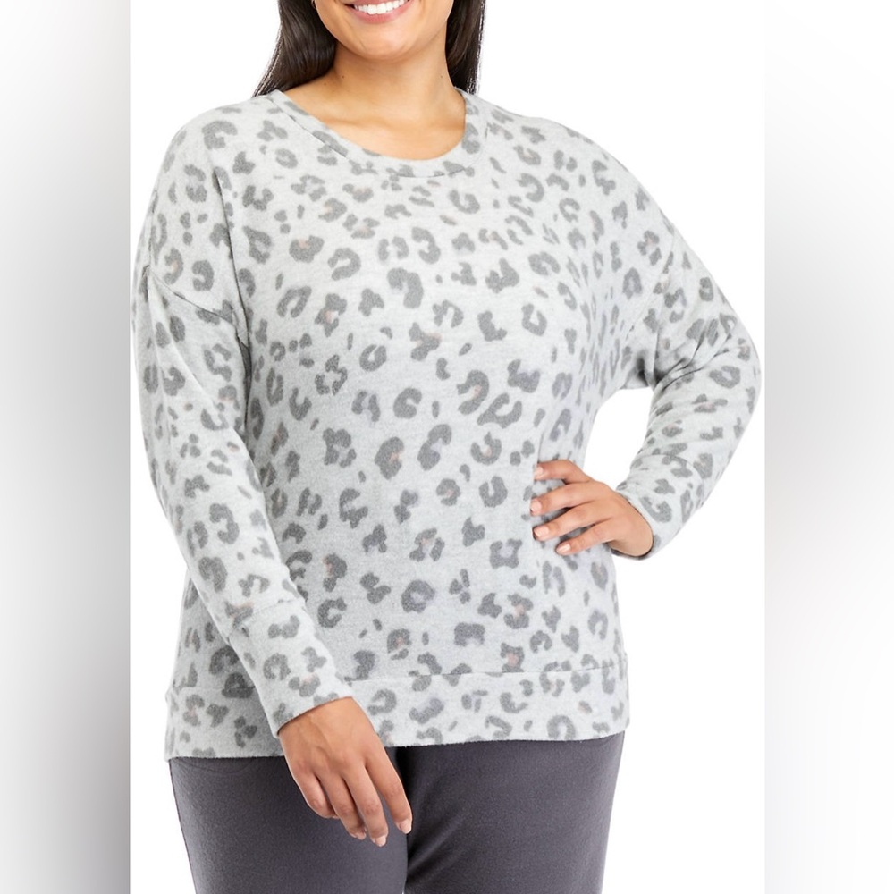 Pink Rose Animal Print Top. PTP- 28 in.